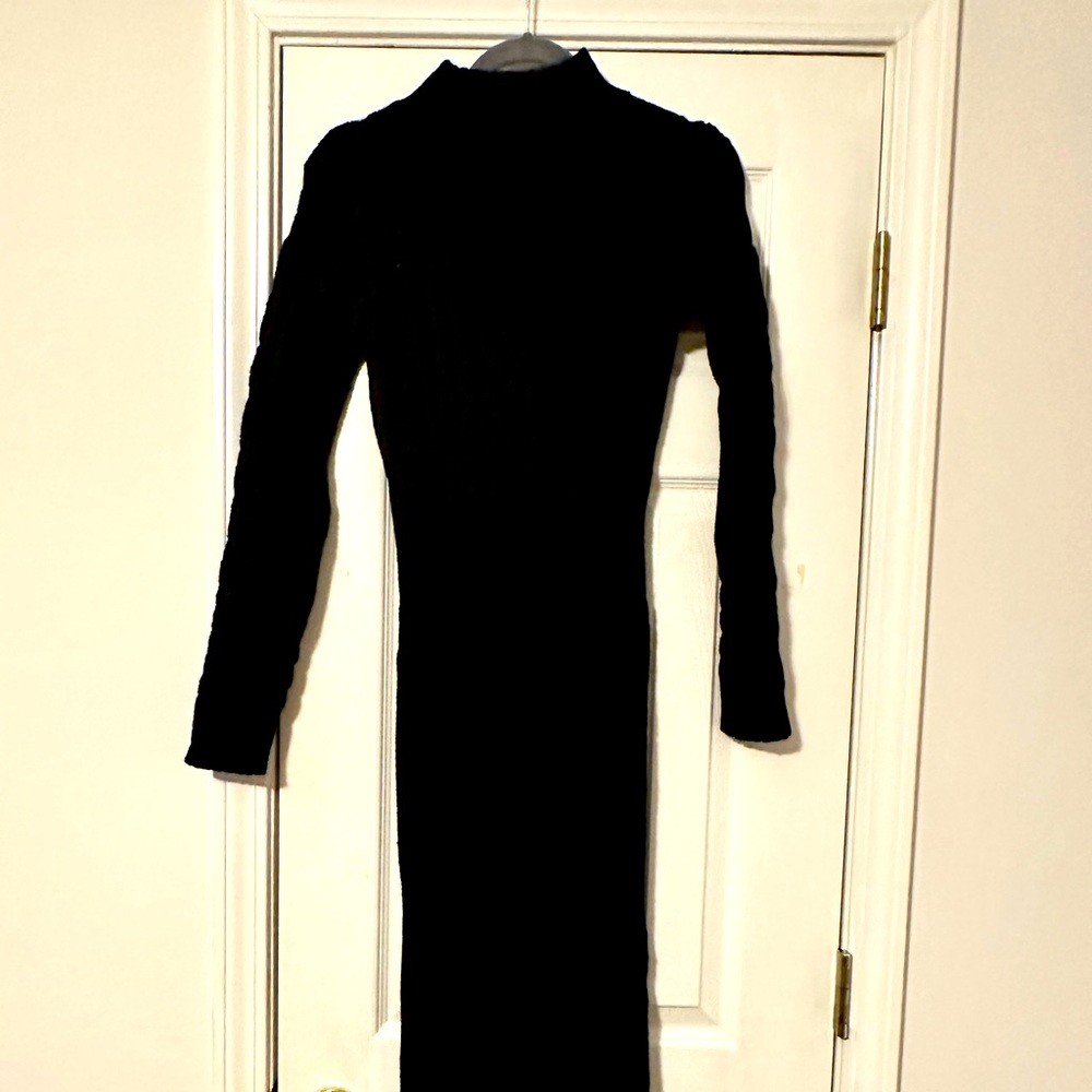 Black Sweater Dress. Lovely dress!